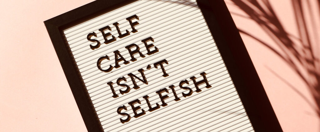 Taking Time for Yourself