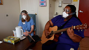 music therapy interns